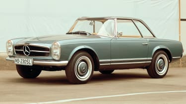 Mercedes SL - side profile